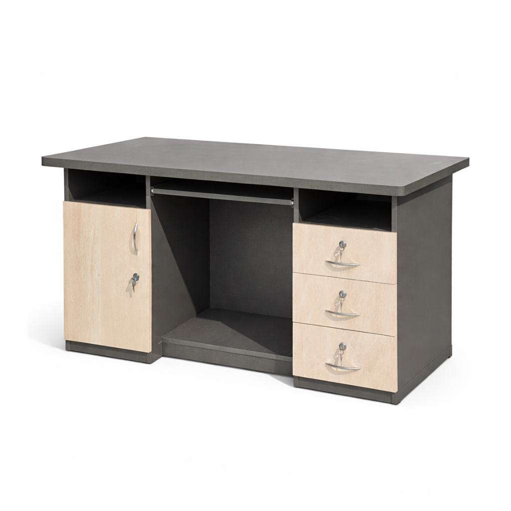 Khaatie Office Table 5x2.5 | Premium Workstation | Study and Office Table | 30 Inches Height | Khaatie Office Furniture