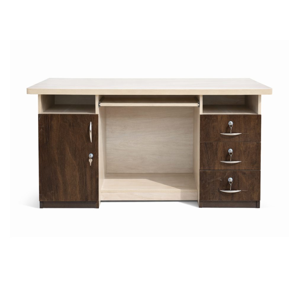 Khaatie Office Table 5x2.5 | Premium Workstation | Study and Office Table | 30 Inches Height | Khaatie Office Furniture