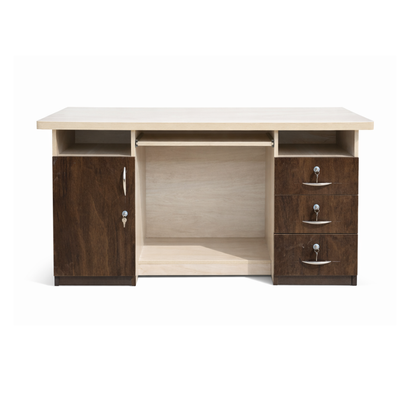 Khaatie Office Table 5x2.5 | Premium Workstation | Study and Office Table | 30 Inches Height | Khaatie Office Furniture