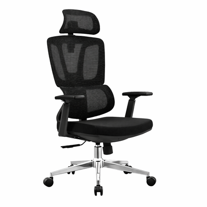 Khaatie Ergonomic Chair with Headrest | Study & Work Chair | 1201 Air Flex | Revolving Chair