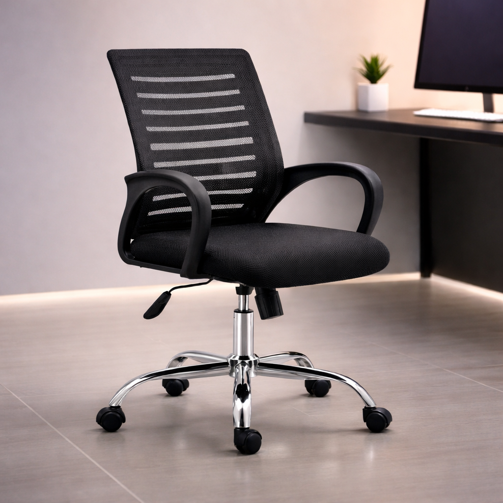 Khaatie | 1002 Ergonomic Office & Study Chair with Breathable Mesh Back